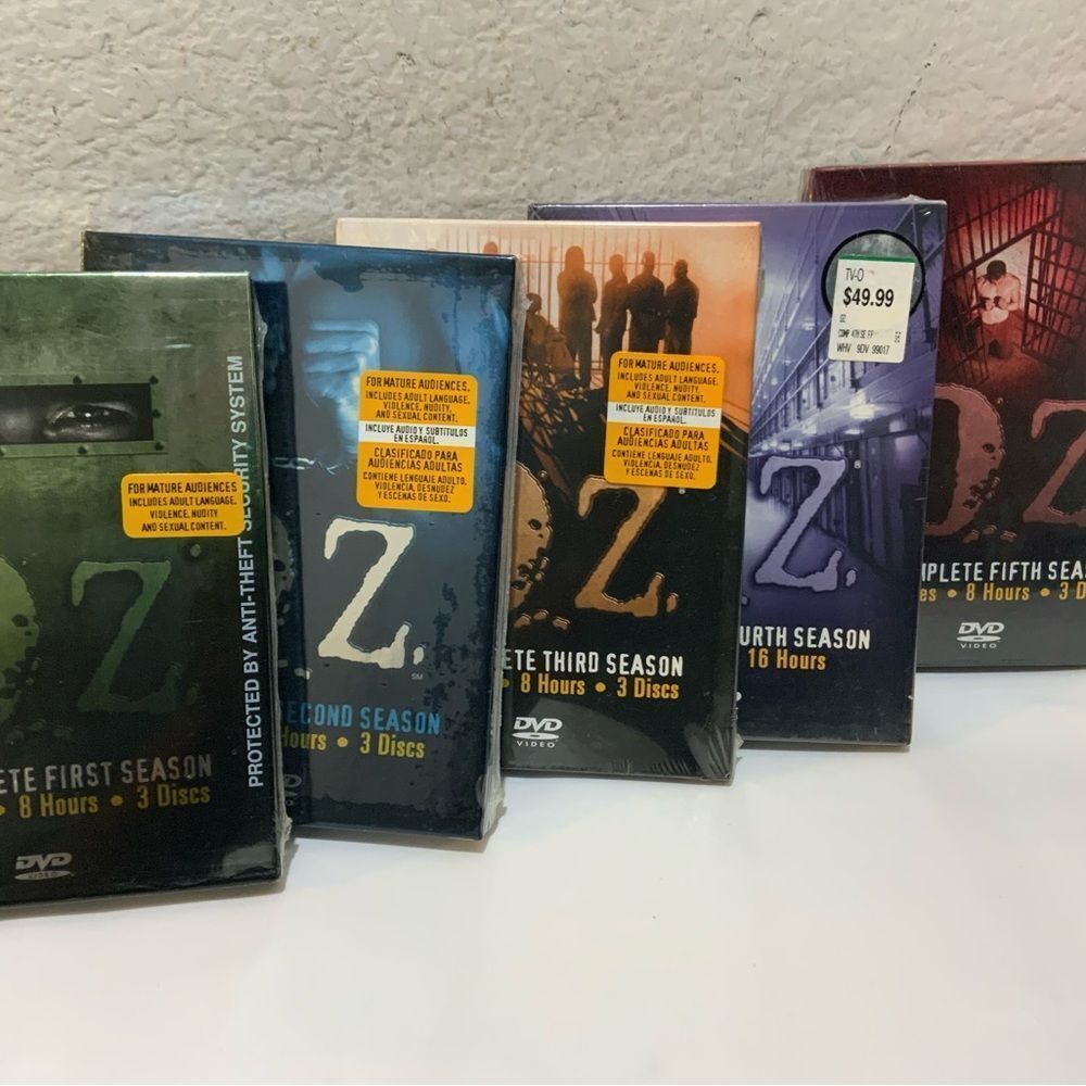 Oz - The Complete HBO The Complete Series: Seasons 1-5 New DVD - Picture 4 of 4
